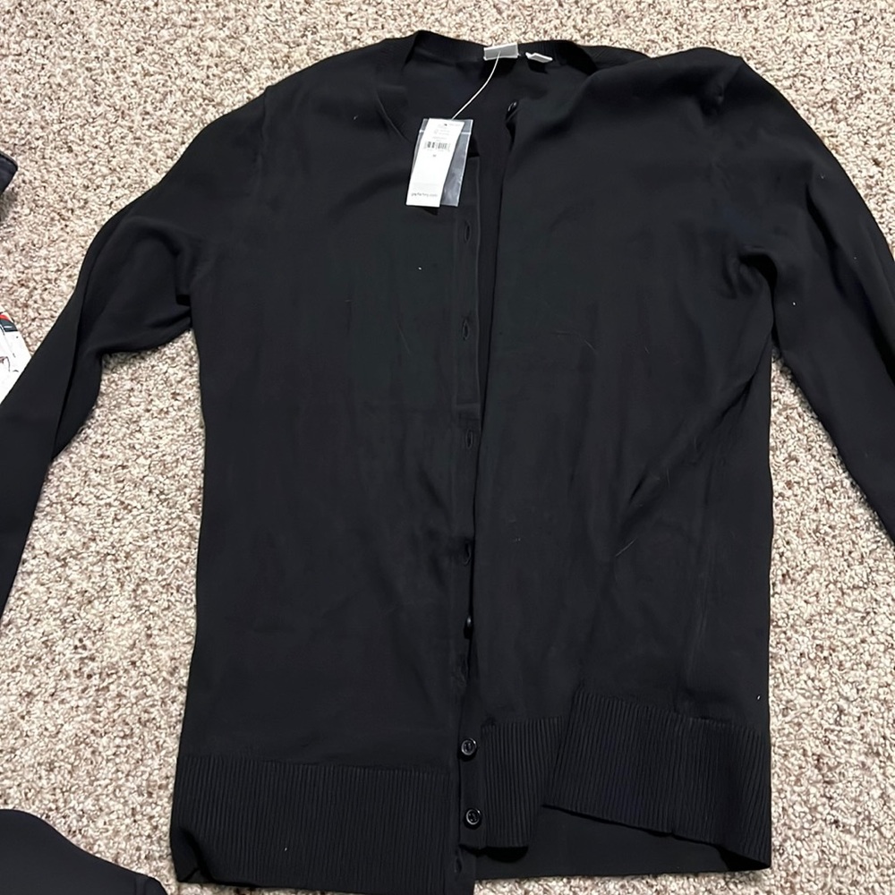 NWT GAP black cardigan